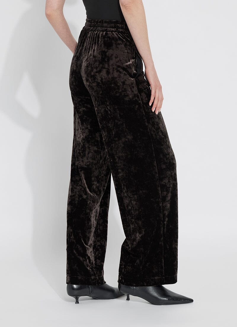 SOLD OUT! Customizable Green or Black CRUSH VELVET Floral Print Plus Size &  Supersize Palazzo Pants - Tapered Pants - Sizes Lg XL 1x 2x 3x 4x 5x 6x 7x  8x 9x